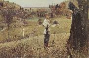 Mikhail Nesterov The Vision of the Boy Bartholomew oil painting artist